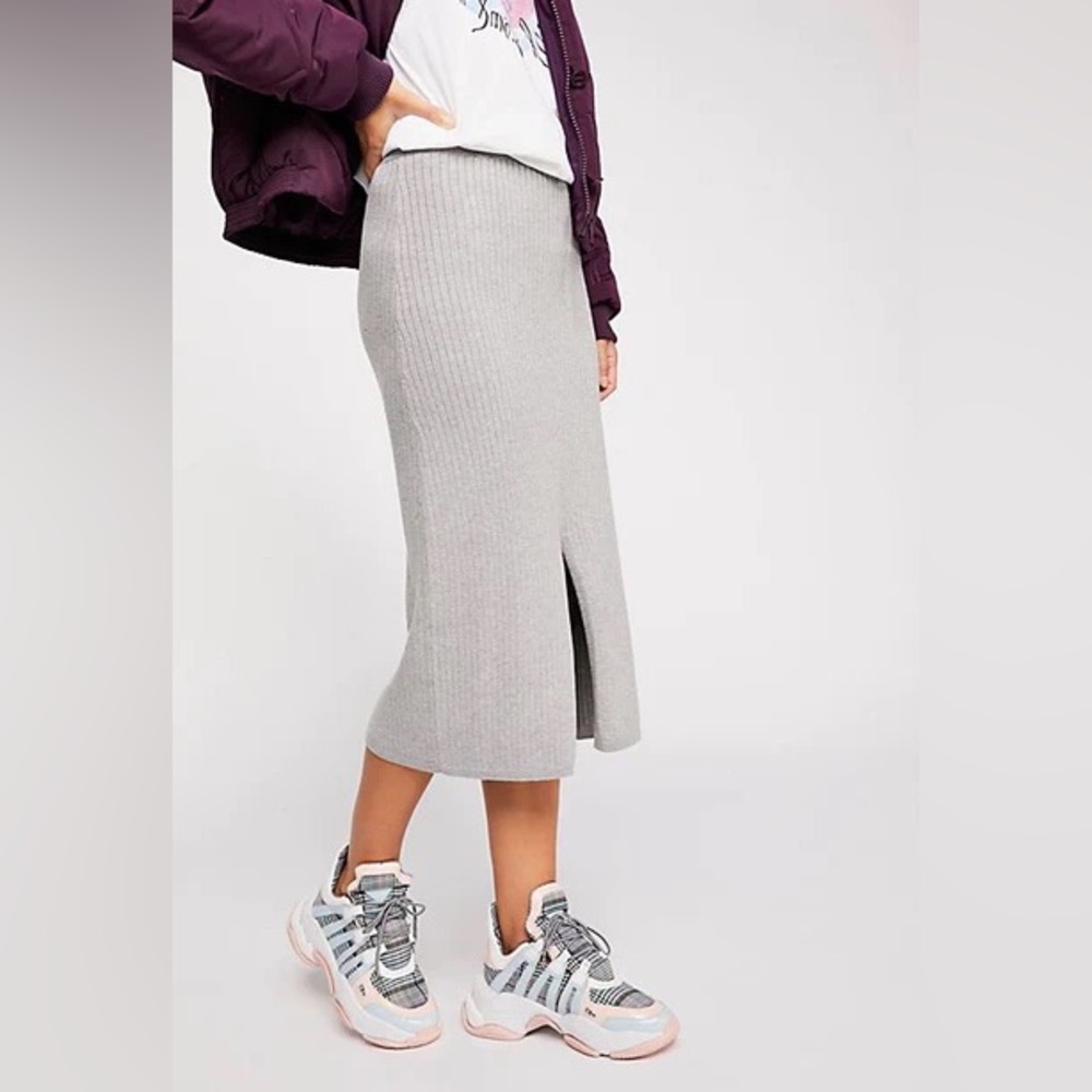 Free people light gray size xs nwot